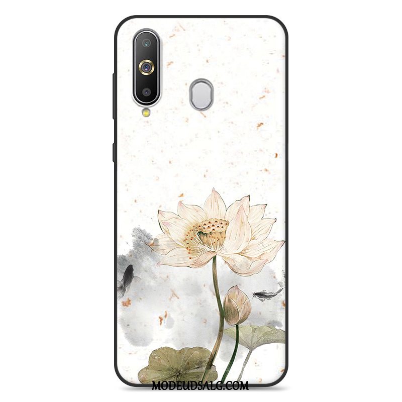 Samsung Galaxy A60 Etui / Cover Kunst Vind Lyserød Kinesisk Stil Hængende Ornamenter