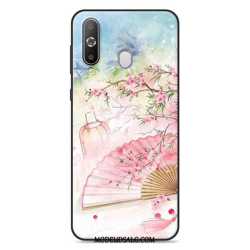 Samsung Galaxy A60 Etui / Cover Kunst Vind Lyserød Kinesisk Stil Hængende Ornamenter