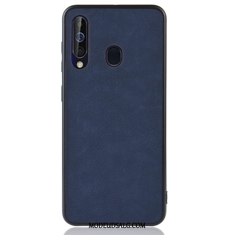 Samsung Galaxy A60 Etui / Cover Læder Anti-fald Vintage Brun