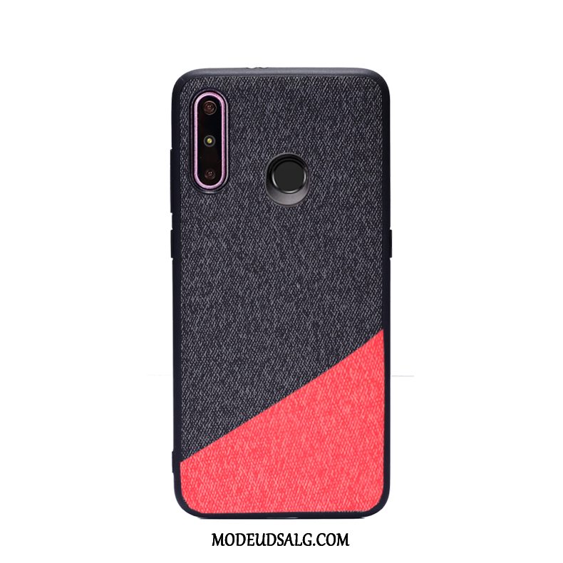 Samsung Galaxy A60 Etui Mønster Cover Rød Beskyttelse Gul