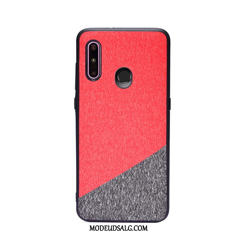 Samsung Galaxy A60 Etui Mønster Cover Rød Beskyttelse Gul