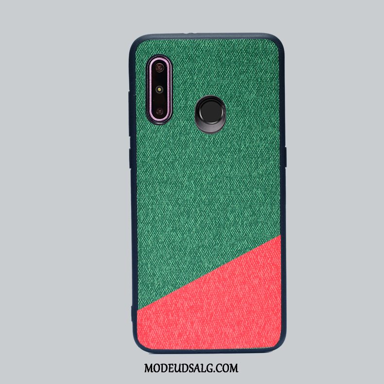 Samsung Galaxy A60 Etui Mønster Cover Rød Beskyttelse Gul