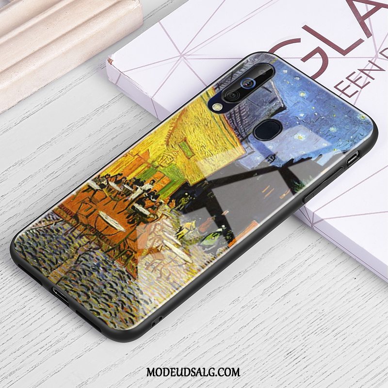 Samsung Galaxy A60 Etui Oliemaleri Trend Cover Stjerneklar Beskyttelse