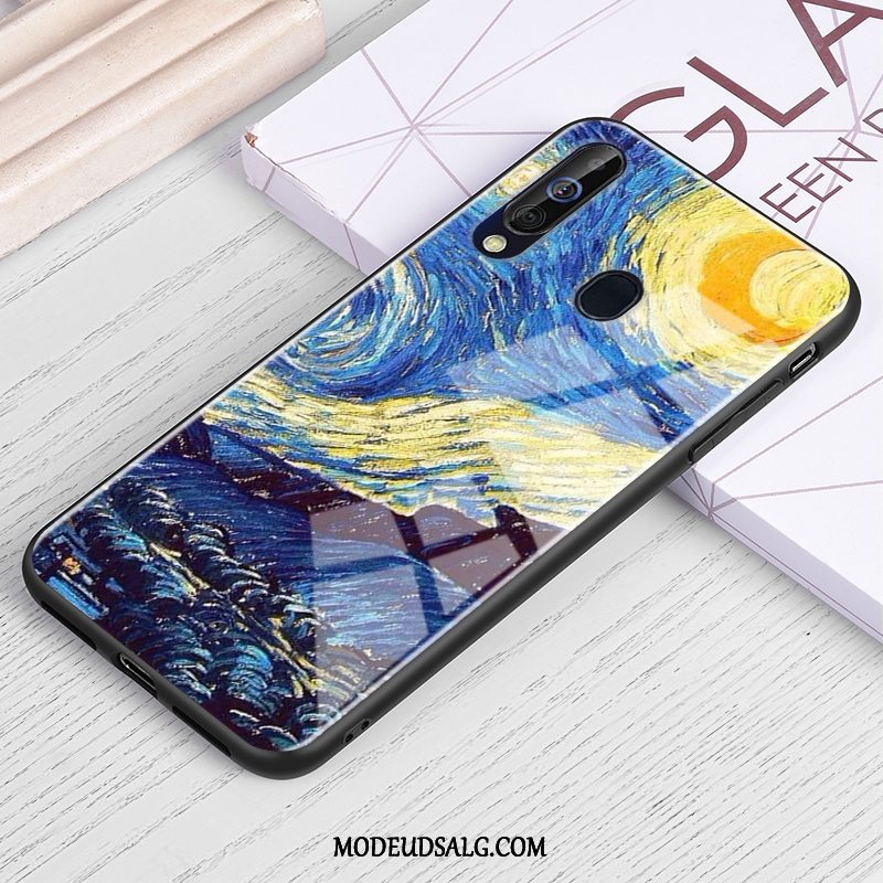 Samsung Galaxy A60 Etui Oliemaleri Trend Cover Stjerneklar Beskyttelse