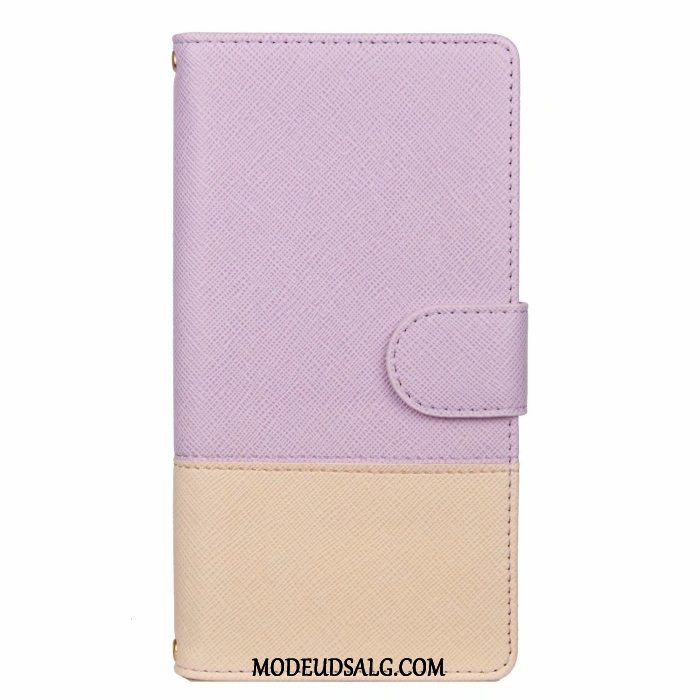 Samsung Galaxy A60 Etui Splejsning Beskyttelse Folio Kort Gul