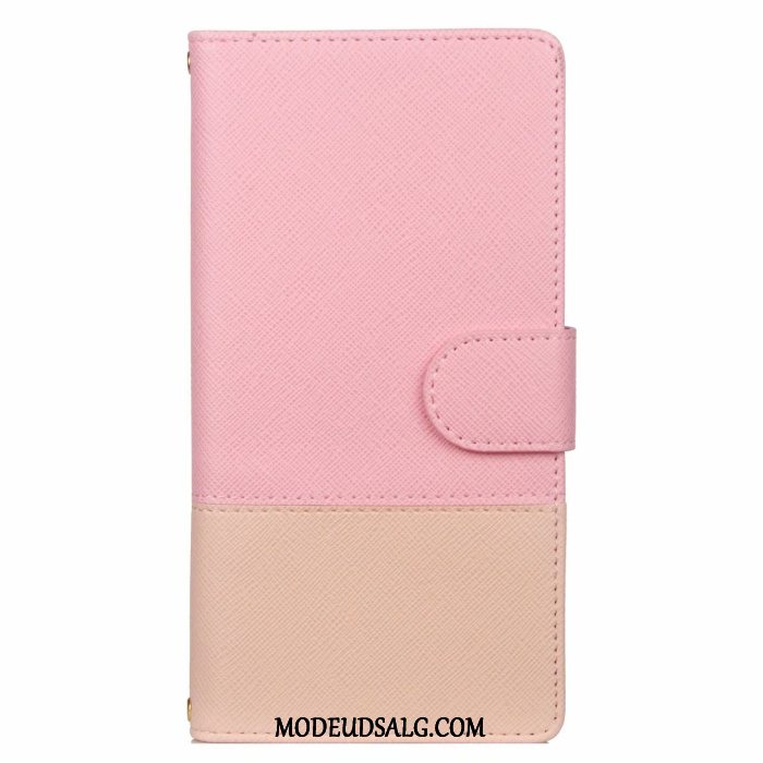 Samsung Galaxy A60 Etui Splejsning Beskyttelse Folio Kort Gul