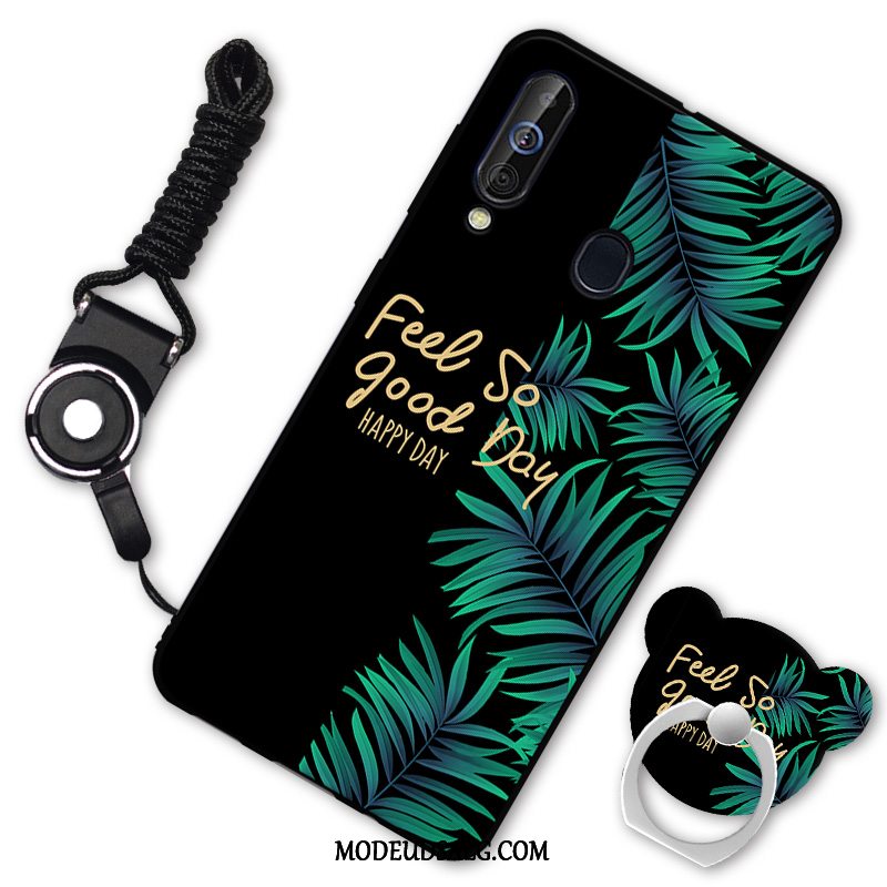 Samsung Galaxy A60 Etui Trend Blød Cover Anti-fald Hvid