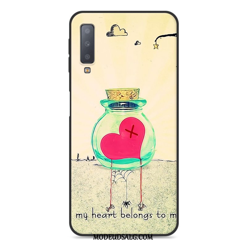 Samsung Galaxy A7 Etui Alt Inklusive Beskyttelse Cover Silikone Cartoon