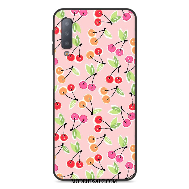 Samsung Galaxy A7 Etui Alt Inklusive Beskyttelse Cover Silikone Cartoon