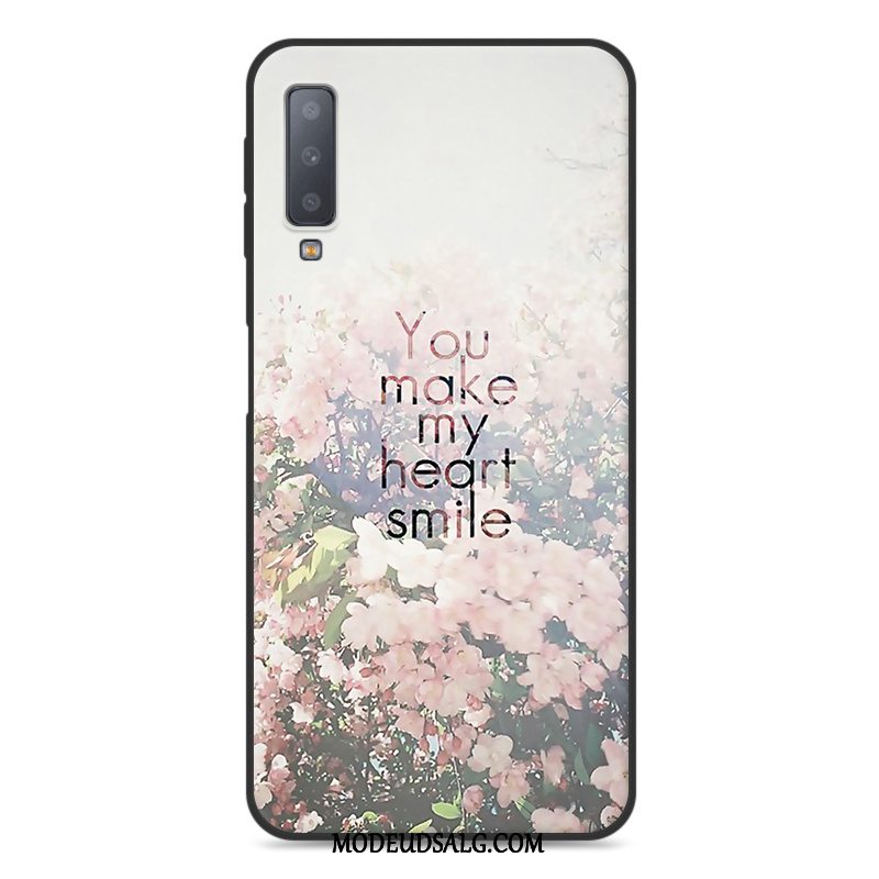 Samsung Galaxy A7 Etui Alt Inklusive Beskyttelse Cover Silikone Cartoon