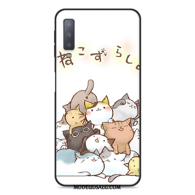 Samsung Galaxy A7 Etui Alt Inklusive Beskyttelse Cover Silikone Cartoon