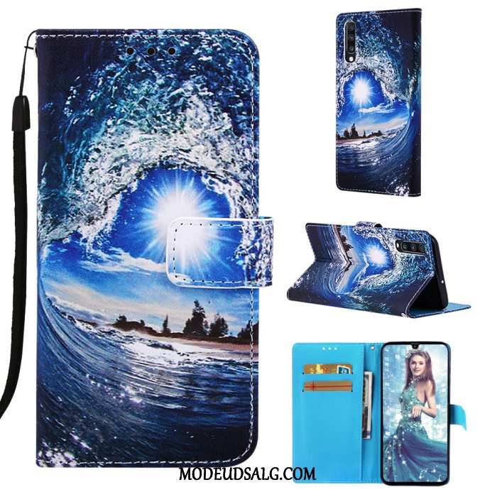 Samsung Galaxy A7 Etui Anti-fald Beskyttelse Silikone Cartoon Clamshell