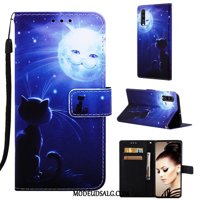 Samsung Galaxy A7 Etui Anti-fald Beskyttelse Silikone Cartoon Clamshell