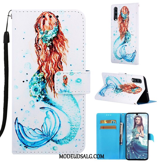 Samsung Galaxy A7 Etui Anti-fald Beskyttelse Silikone Cartoon Clamshell