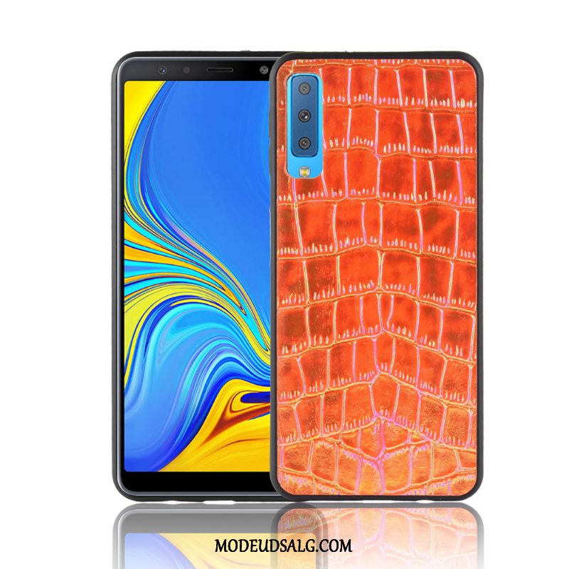 Samsung Galaxy A7 Etui Blød Lilla Farve Beskyttelse Cover