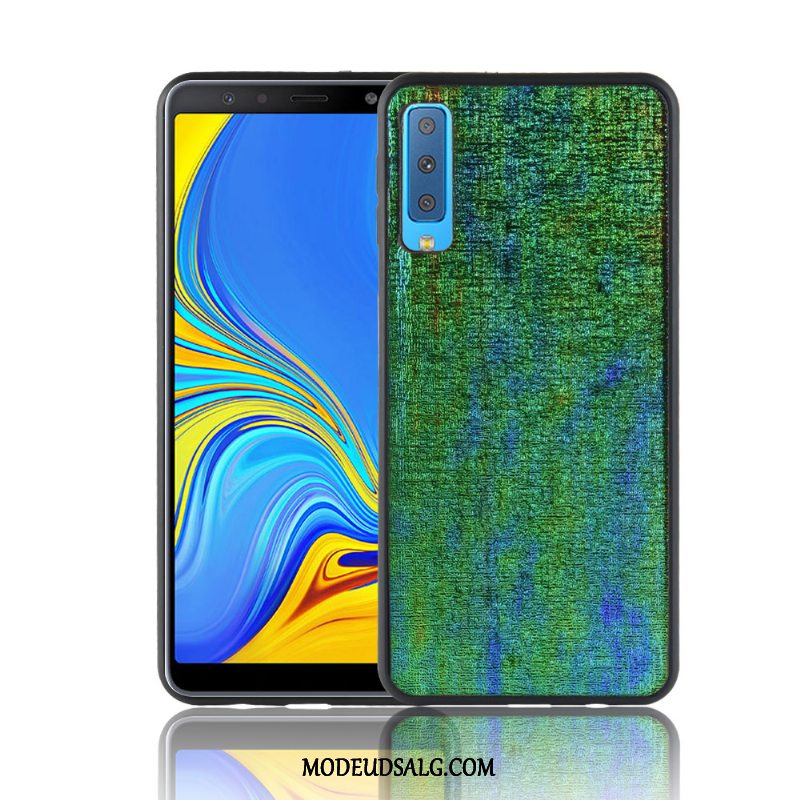 Samsung Galaxy A7 Etui Blød Lilla Farve Beskyttelse Cover