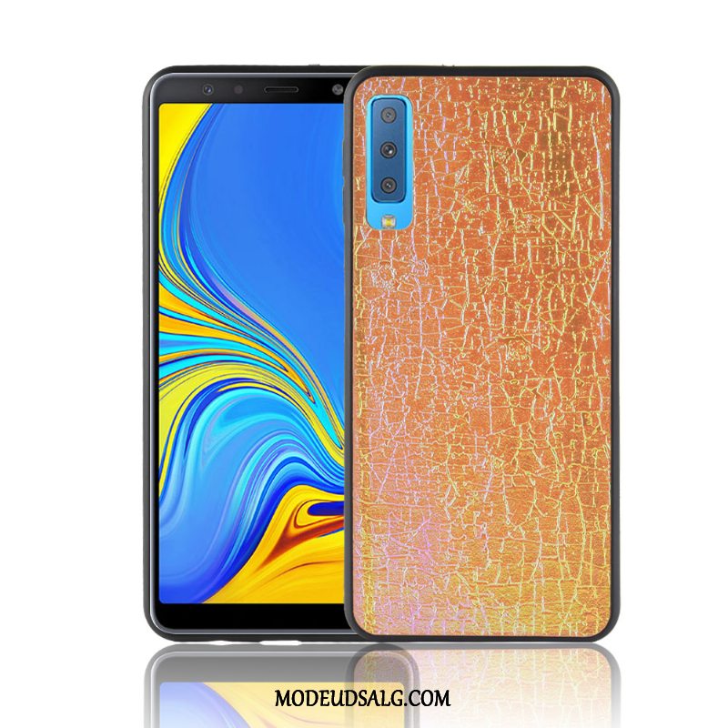 Samsung Galaxy A7 Etui Blød Lilla Farve Beskyttelse Cover