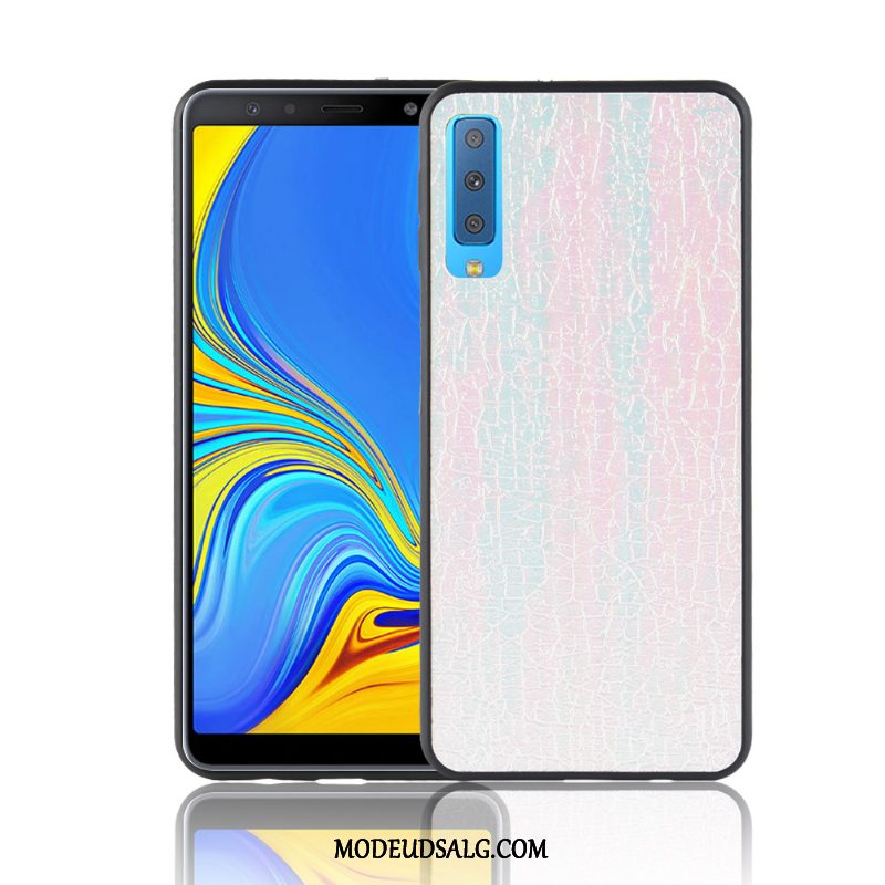 Samsung Galaxy A7 Etui Blød Lilla Farve Beskyttelse Cover