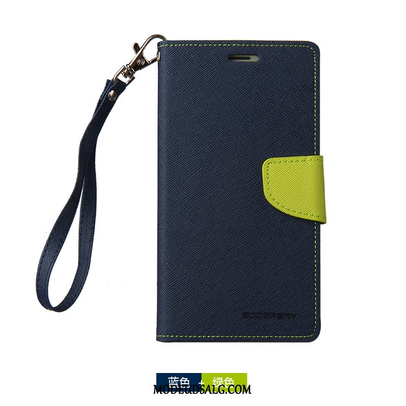 Samsung Galaxy A7 Etui / Cover Gul Beskyttelse Lædertaske Anti-fald Folio