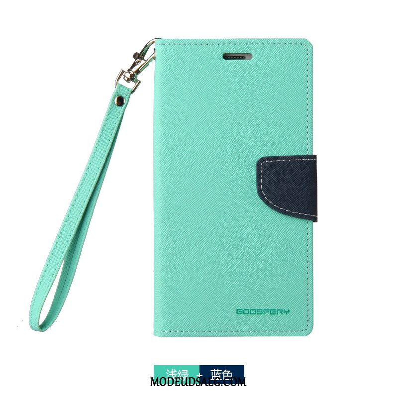 Samsung Galaxy A7 Etui / Cover Gul Beskyttelse Lædertaske Anti-fald Folio