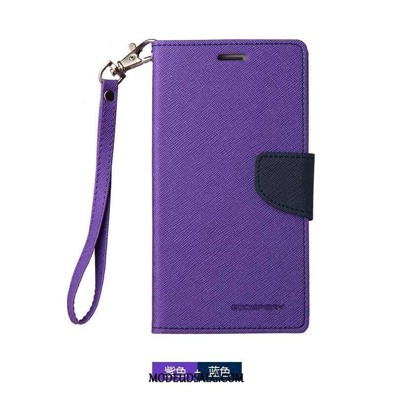 Samsung Galaxy A7 Etui / Cover Gul Beskyttelse Lædertaske Anti-fald Folio