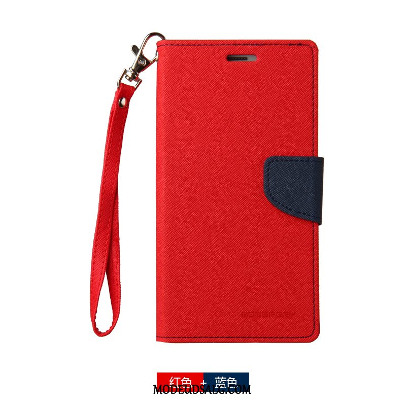 Samsung Galaxy A7 Etui / Cover Gul Beskyttelse Lædertaske Anti-fald Folio