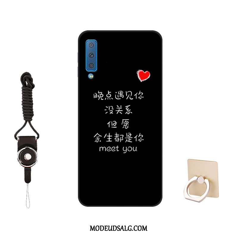 Samsung Galaxy A7 Etui Mønster Cover Silikone Alt Inklusive Anti-fald