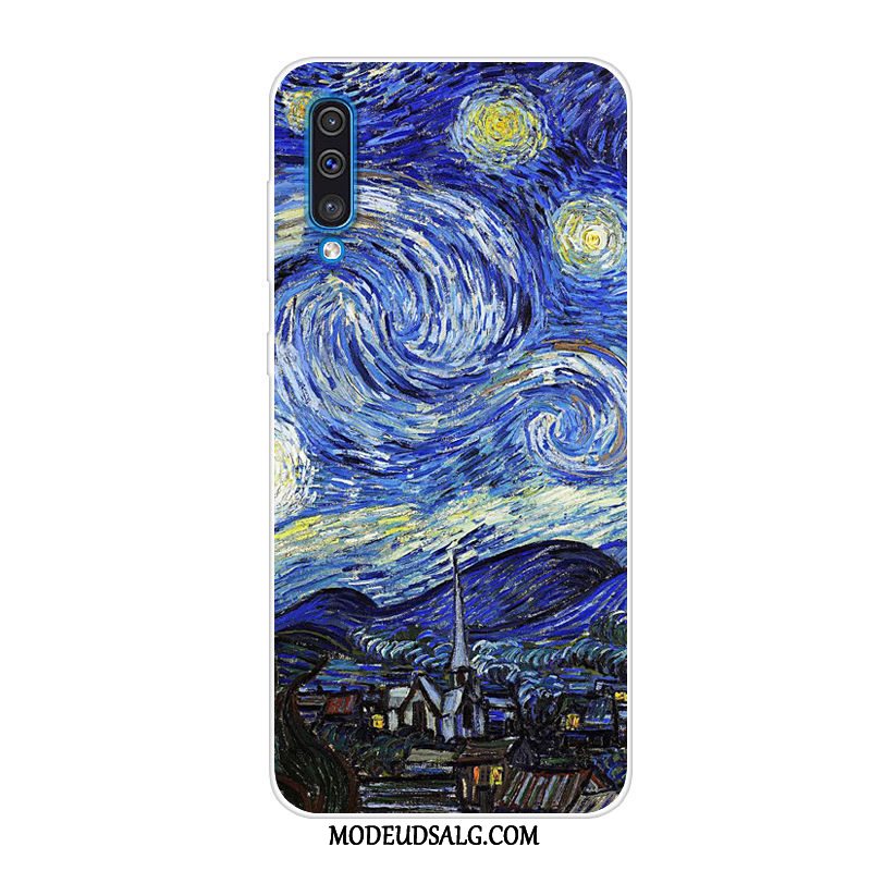 Samsung Galaxy A70 Etui / Cover Silikone Anti-fald Trend Cartoon