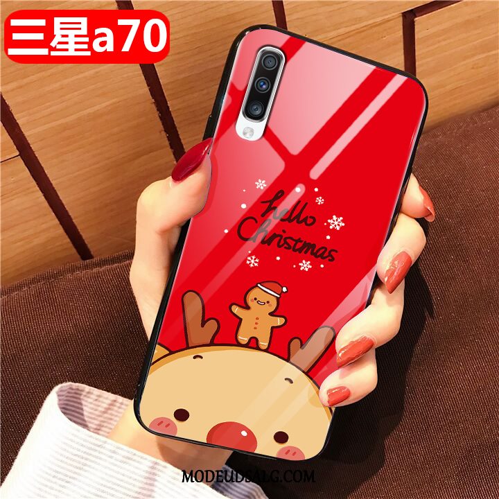 Samsung Galaxy A70 Etui Glas Smuk Anti-fald Af Personlighed Cartoon