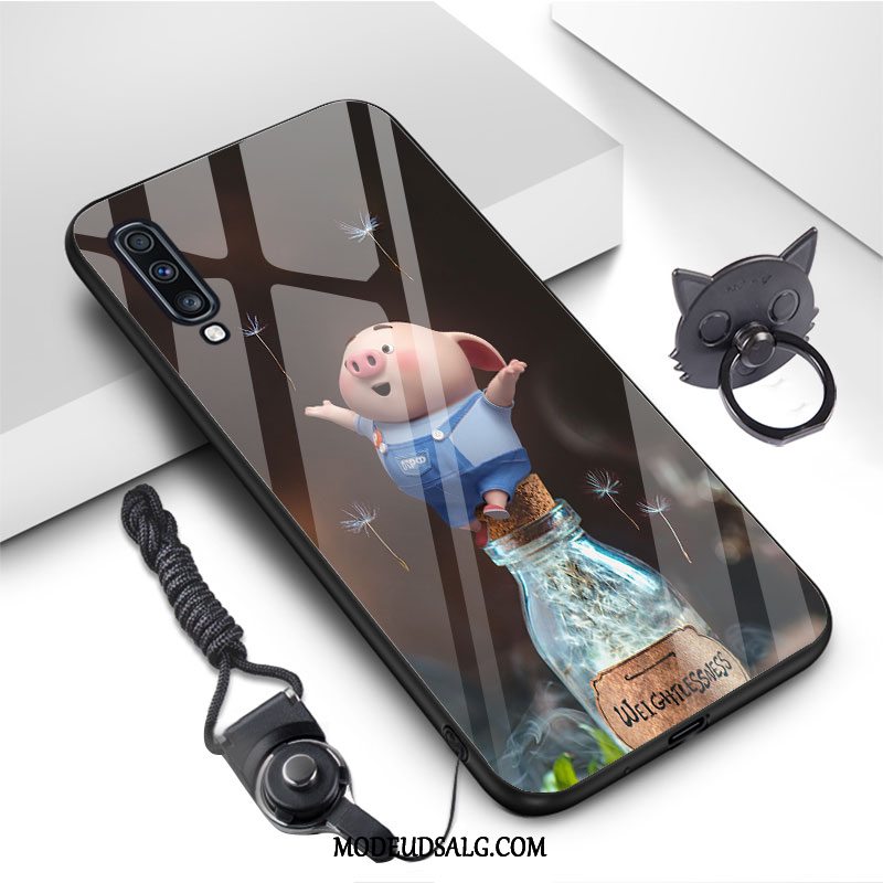 Samsung Galaxy A70 Etui Kreativ Net Red Ny Alt Inklusive Sort