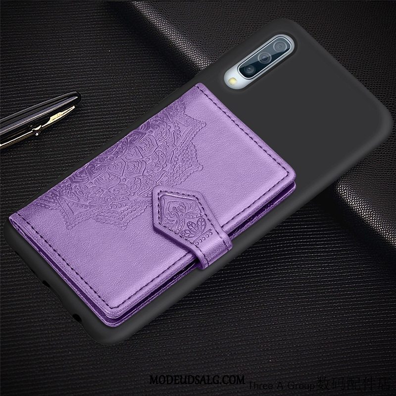 Samsung Galaxy A70s Etui Beskyttelse Tegnebog Cover Kreativ Blød