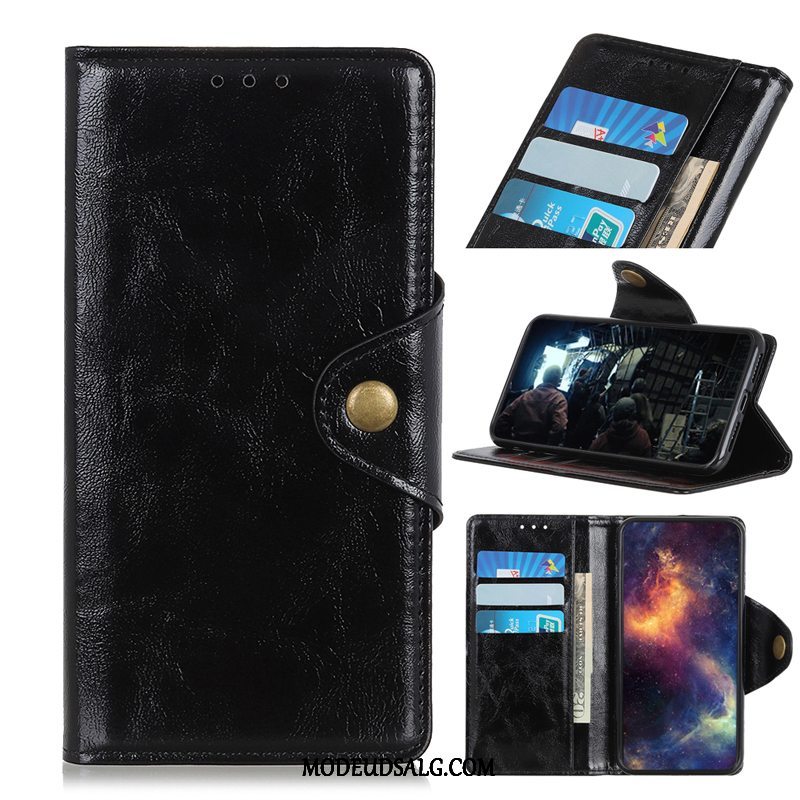 Samsung Galaxy A70s Etui / Cover Folio Membrane Hærdning Tegnebog Kort