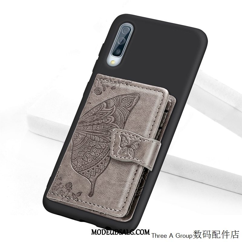 Samsung Galaxy A70s Etui Lyserød Tegnebog Beskyttelse Cover Af Personlighed