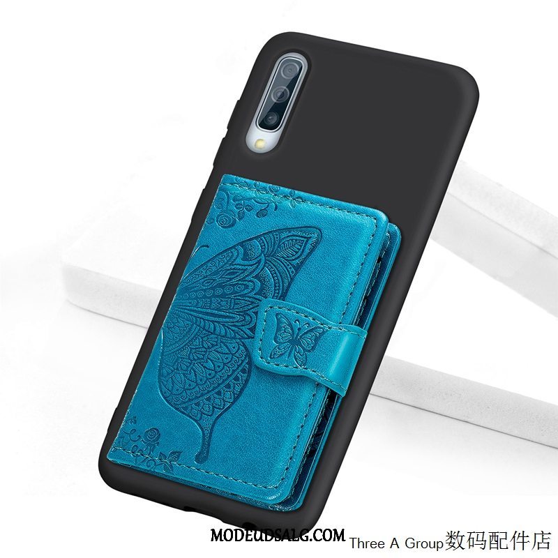 Samsung Galaxy A70s Etui Lyserød Tegnebog Beskyttelse Cover Af Personlighed