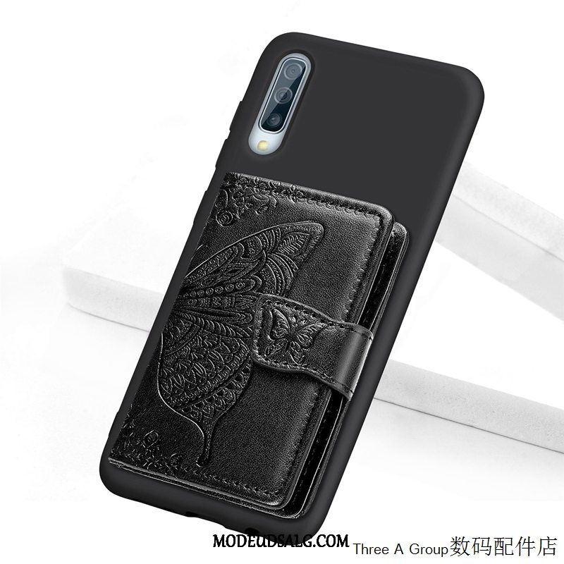 Samsung Galaxy A70s Etui Lyserød Tegnebog Beskyttelse Cover Af Personlighed