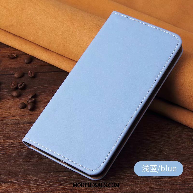 Samsung Galaxy A70s Etui Nubuck Silikone Lyserød Membrane Business