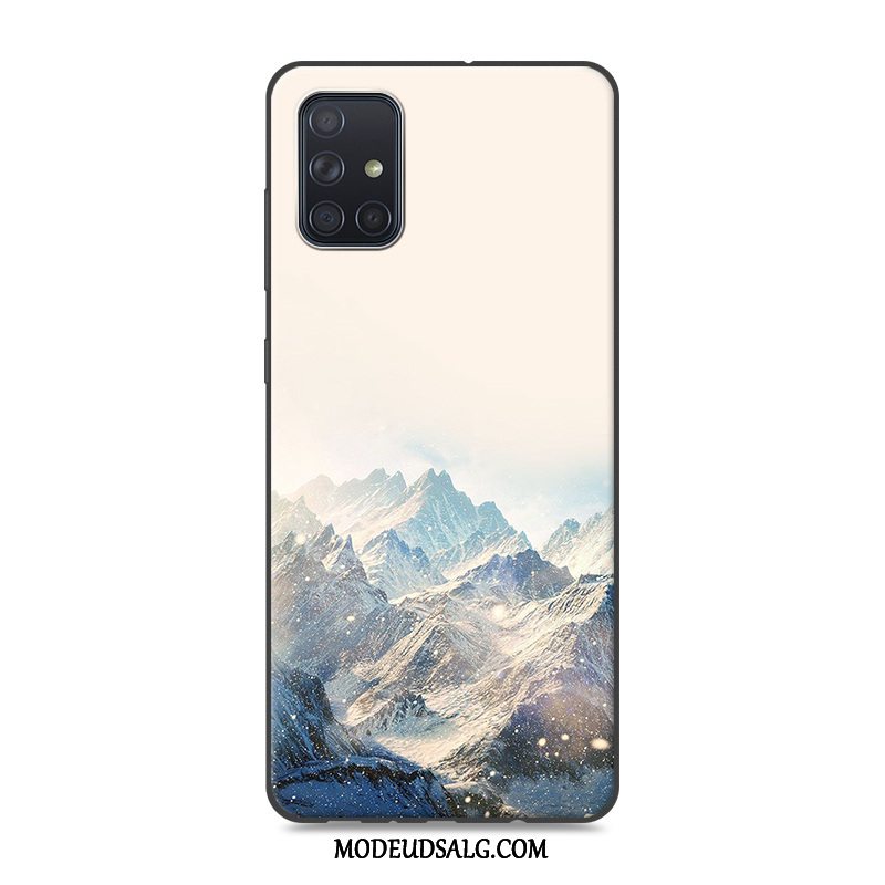 Samsung Galaxy A71 Etui Beskyttelse Scenery Farve Cover Blød