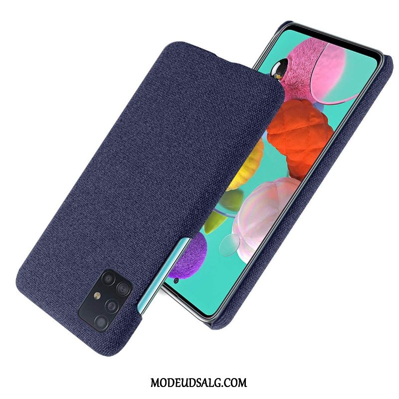 Samsung Galaxy A71 Etui Blå Cover Trendy Af Personlighed Tilpas