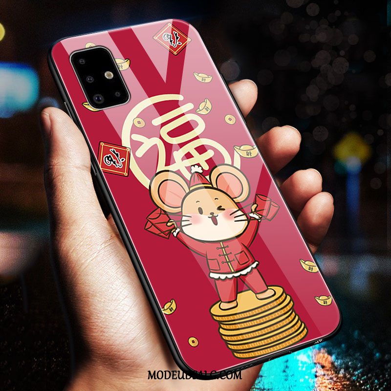 Samsung Galaxy A71 Etui Cartoon Alt Inklusive Hård Rotte Ny