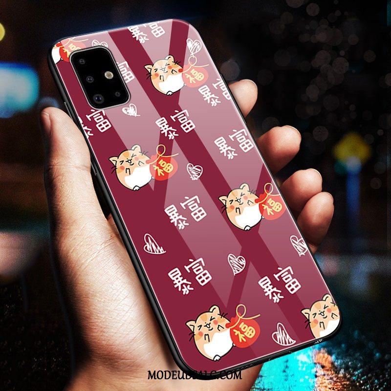 Samsung Galaxy A71 Etui Cartoon Alt Inklusive Hård Rotte Ny