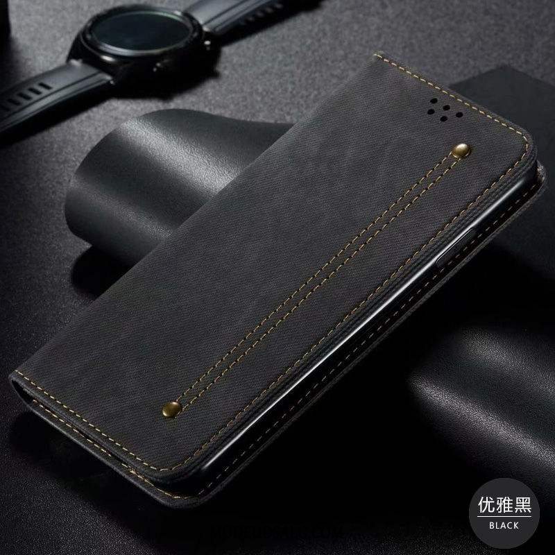 Samsung Galaxy A71 Etui Cover Lædertaske Slidstærk Føle Business