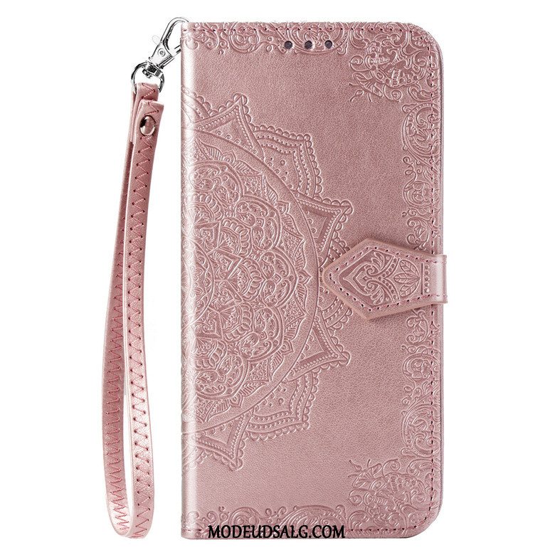 Samsung Galaxy A71 Etui / Cover Silikone Beskyttelse Lædertaske Blød Lyserød