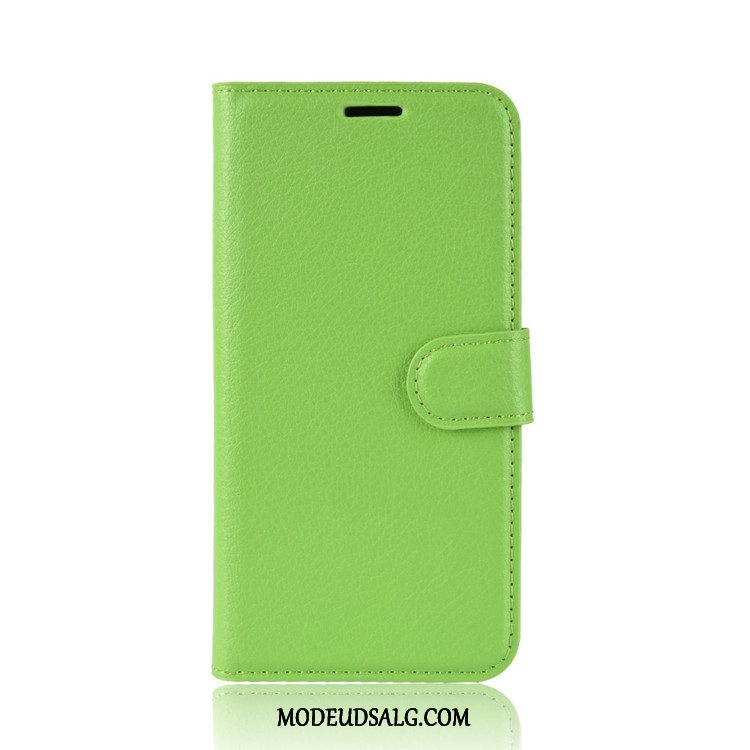 Samsung Galaxy A71 Etui / Cover Tegnebog Folio Grøn Lædertaske Kort