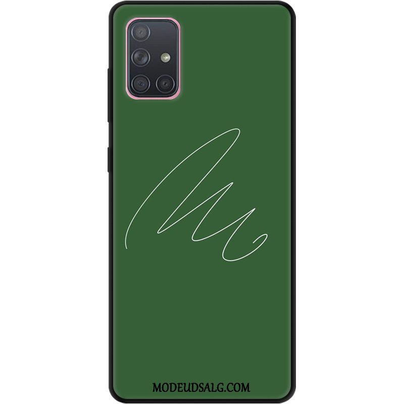 Samsung Galaxy A71 Etui / Cover Trend Alt Inklusive Blå Af Personlighed Tilpas