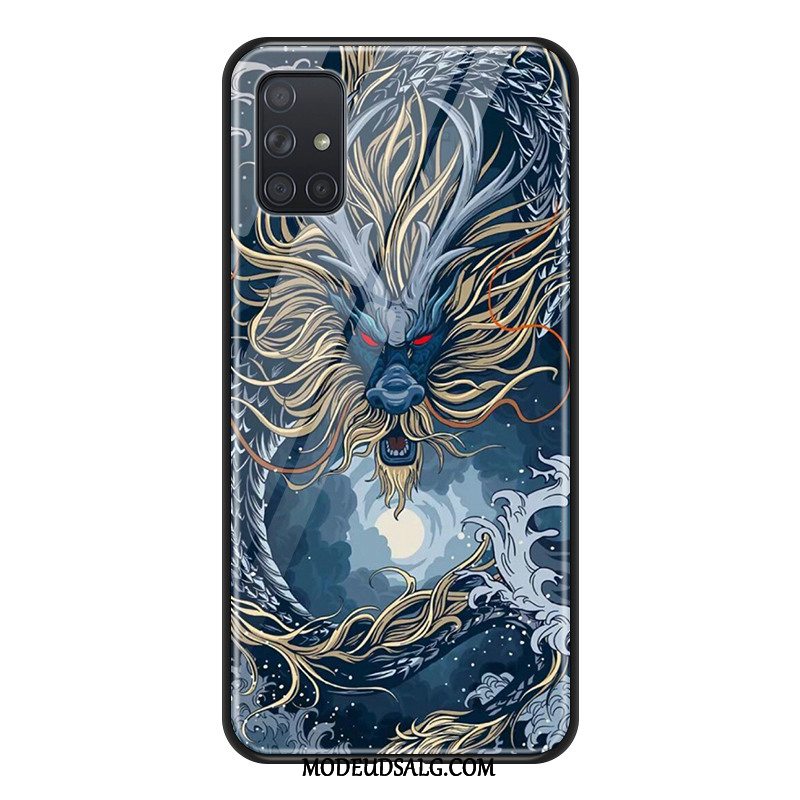 Samsung Galaxy A71 Etui Glas Beskyttelse Buddha Cover Stor