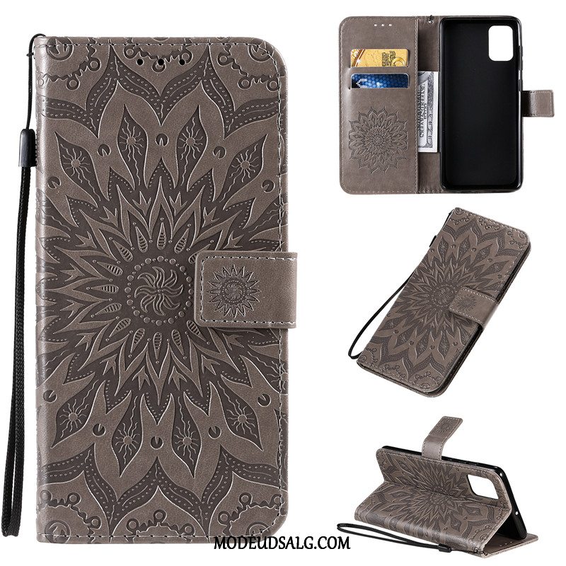 Samsung Galaxy A71 Etui Lyserød Folio Anti-fald Alt Inklusive Cover