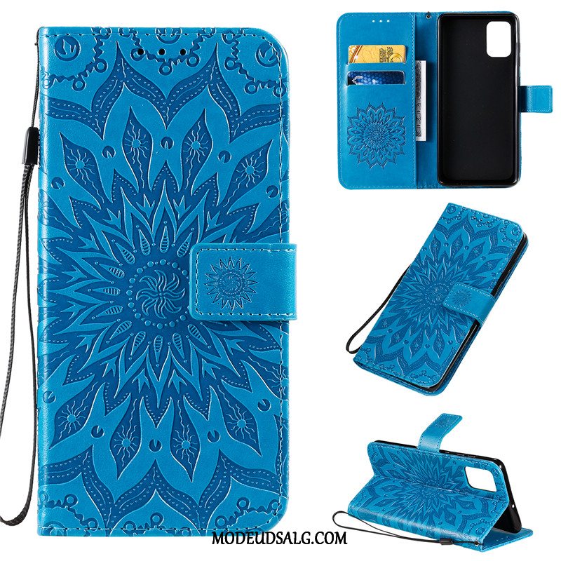 Samsung Galaxy A71 Etui Lyserød Folio Anti-fald Alt Inklusive Cover