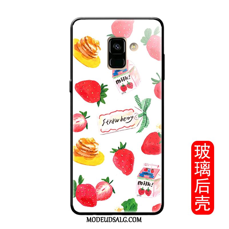 Samsung Galaxy A8 Etui Af Personlighed Lille Sektion Cover Rød Beskyttelse