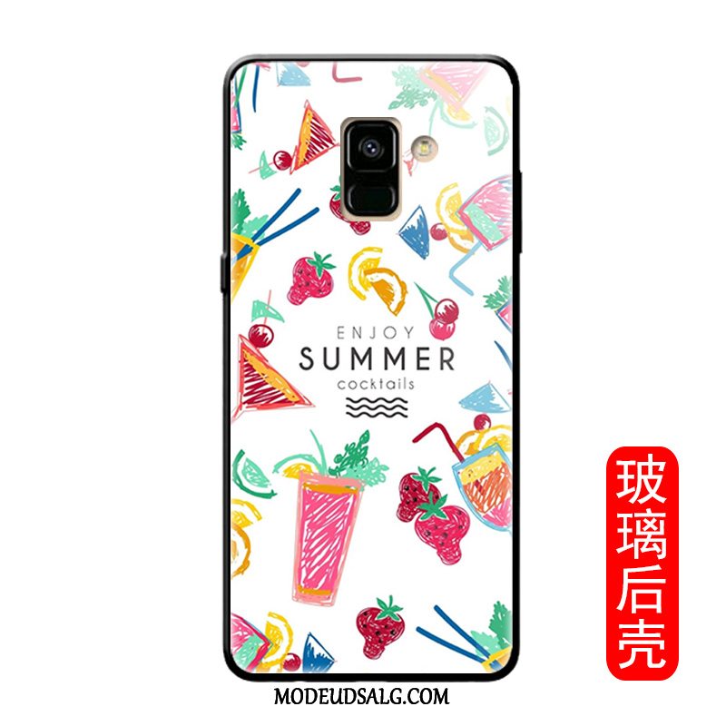 Samsung Galaxy A8 Etui Af Personlighed Lille Sektion Cover Rød Beskyttelse