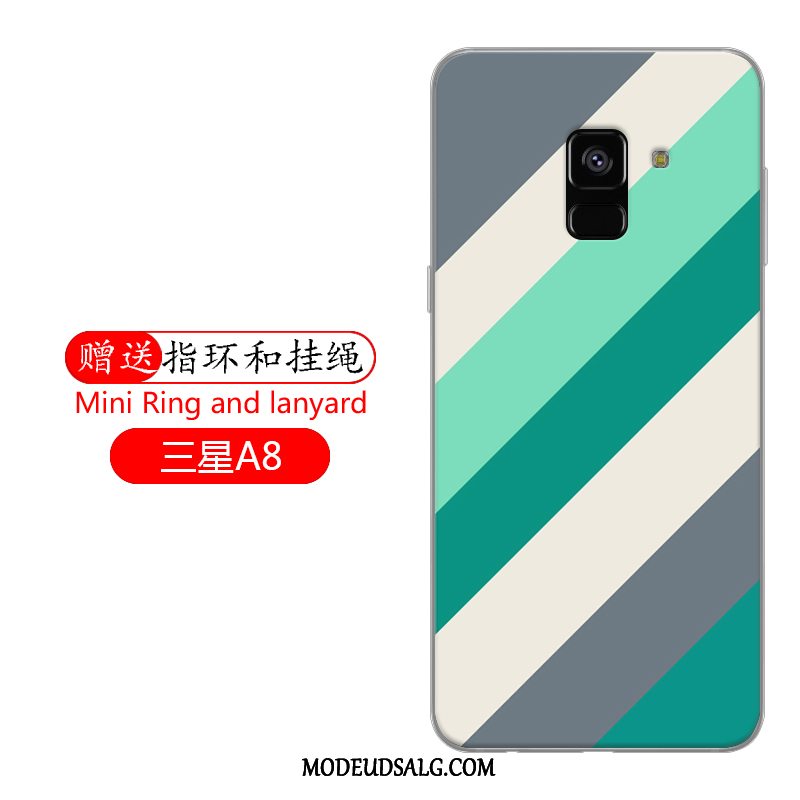 Samsung Galaxy A8 Etui / Cover Anti-fald Alt Inklusive Trend Grøn